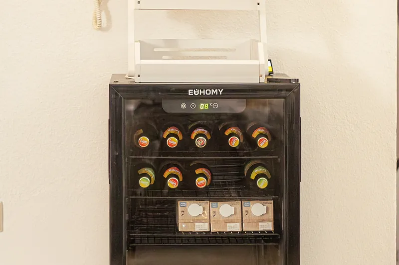 Kühlschrank mit Getränken
